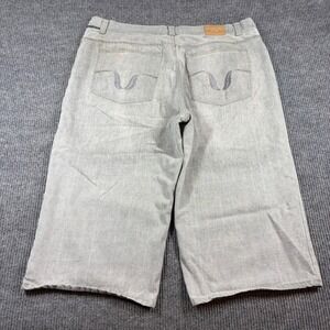 Vintage Alpha 17 Jeans Men's 48 Denim Baggy Y2K Hip Hop Embroidered Southpole